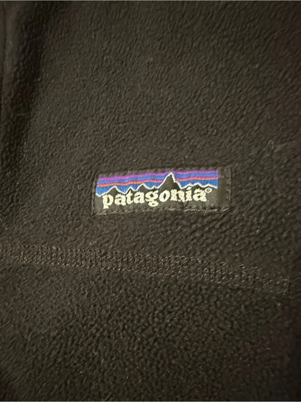 Patagonia Kids Black Fleece Jacket